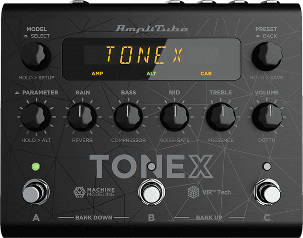 AmpliTube TONE X AI Tone Modeling Pedal