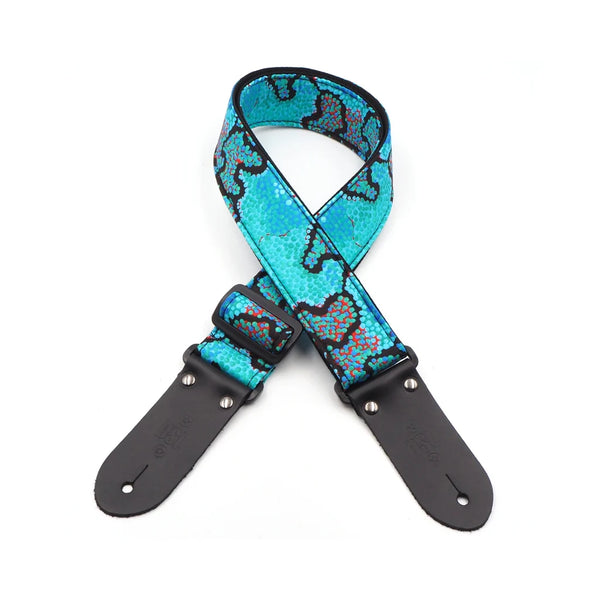 2" indigenous pattern strap