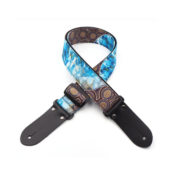 2" indigenous pattern strap