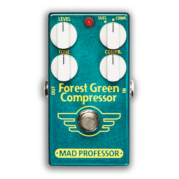 Mad Professor Forest Green Compressor Guitar Effects Pedal