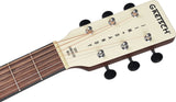 Jim Dandy™ Parlor LTD Walnut Fingerboard Tortoise Pickguard Vintage White