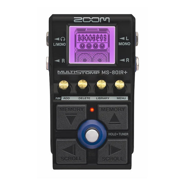 ZOOM MS-80IR+ MULTISTOMP AMP MODELER PEDAL