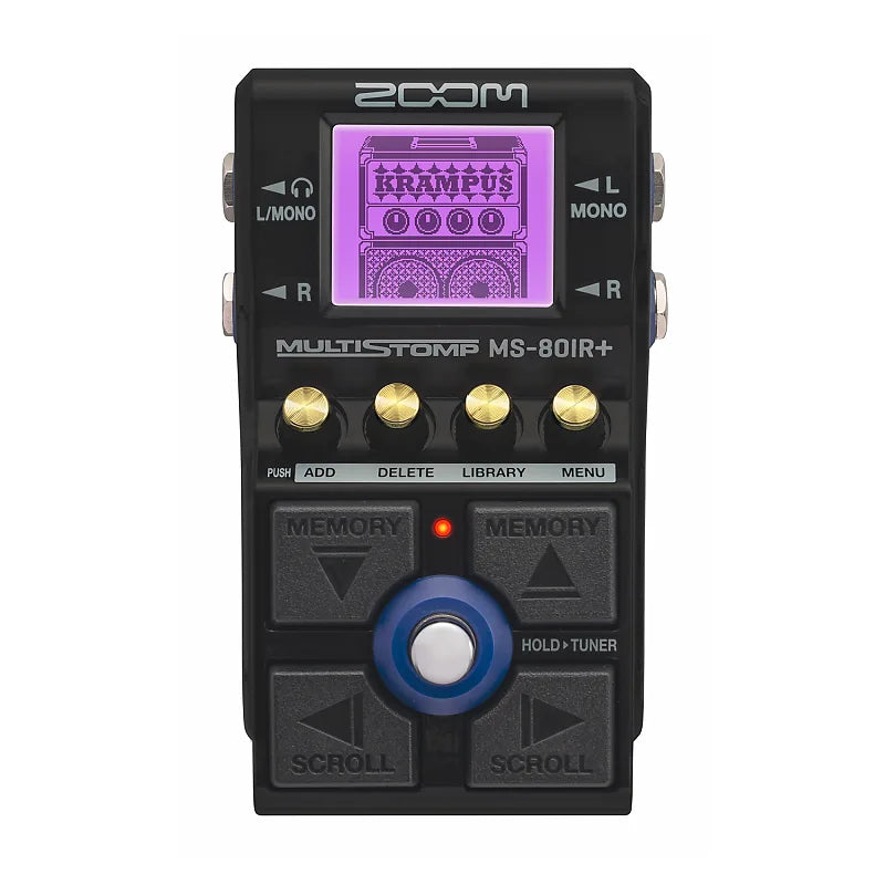 ZOOM MS-80IR+ MULTISTOMP AMP MODELER PEDAL