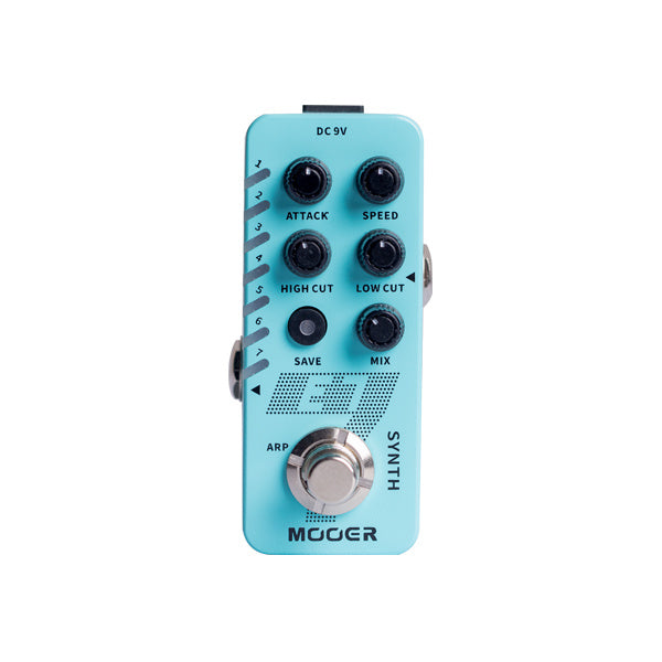 MOOER E7 SYNTH MICRO EFFECT PEDAL