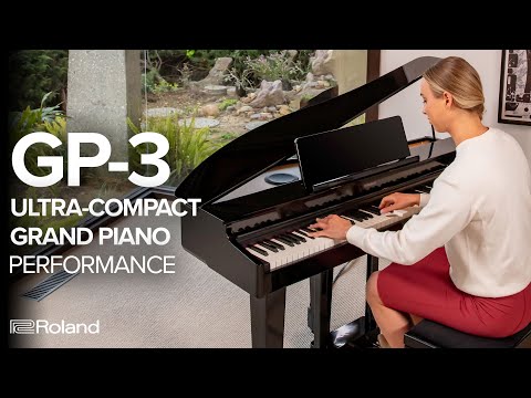 Roland GP3PE Compact Grand Piano & Stool