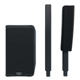 QSC KC12 3000W Active 3-Way Column Loudspeaker system - BLACK