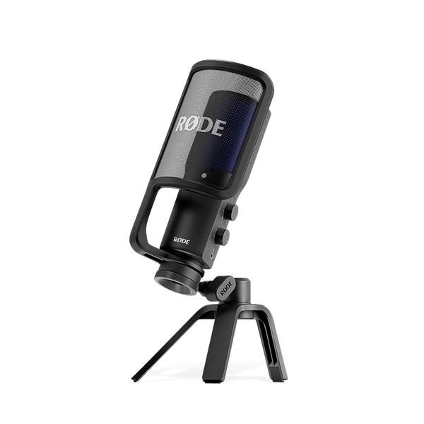 USB condenser microphone featuring an ultra low noise- high gain Revolution Preamp