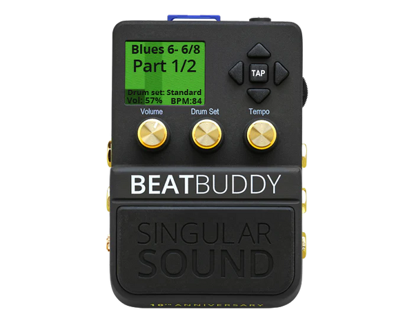 SINGULAR SOUND BEAT BUDDY DRUM MACHINE PEDAL 10th Anniversary Edition