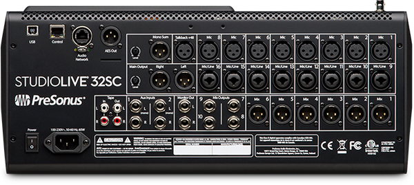 PRESONUS Studio Live 32SC