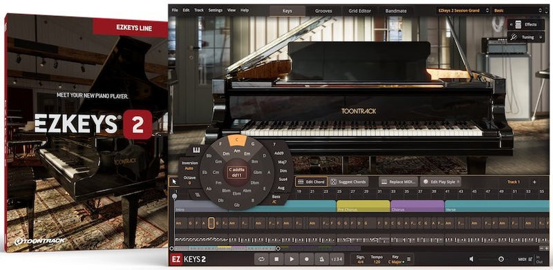 Toontrack EZkeys  2 (serial number)