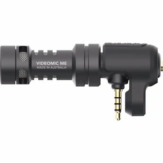 Compact directional microphone - 3.5mm TRRS connection for smart-phones and tablets.