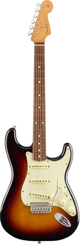 Vintera 60s Stratocaster Pau Ferro Fingerboard 3-Color Sunburst