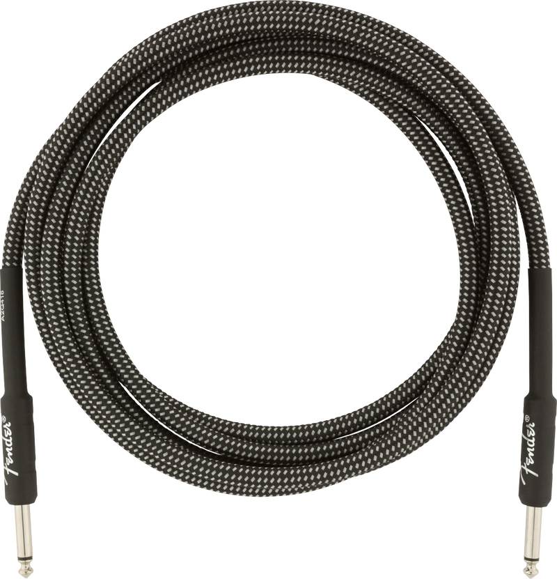 Professional Series Instrument Cables 10 Gray Tweed