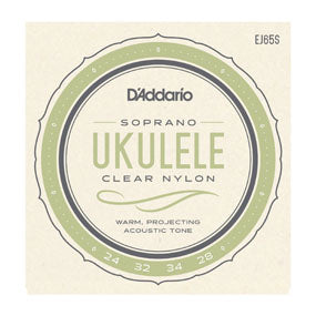 SET UKE CLEAR NYLON SOPRANO