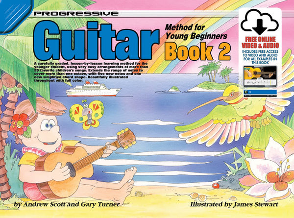 18323 YOUNG BEGINNER GTR BOOK 2 ONLINE MEDIA