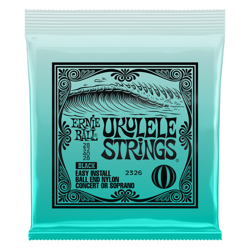 Ukulele - Concert/Soprano - Ball End - Black (28324028)