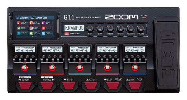 ZOOM G11 GUITAR EFECTS & AMP SIMULATOR