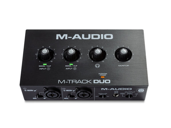 M-Track Duo: 2 Mic Pre I O Audio Interface