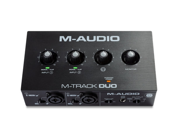 M-Track Duo: 2 Mic Pre I O Audio Interface