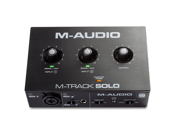M-Track Solo: 1 Mic Pre 1 Inst I O USB Interface