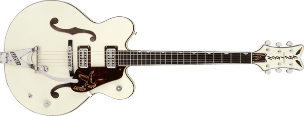 G6636T-RF Richard Fortus Signature Falcon Center Block with String-Thru Bigsby Ebony Fingerboard Vintage White