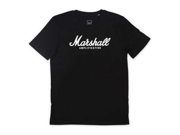 MAP62340: Marshall Script T Shirt Black S