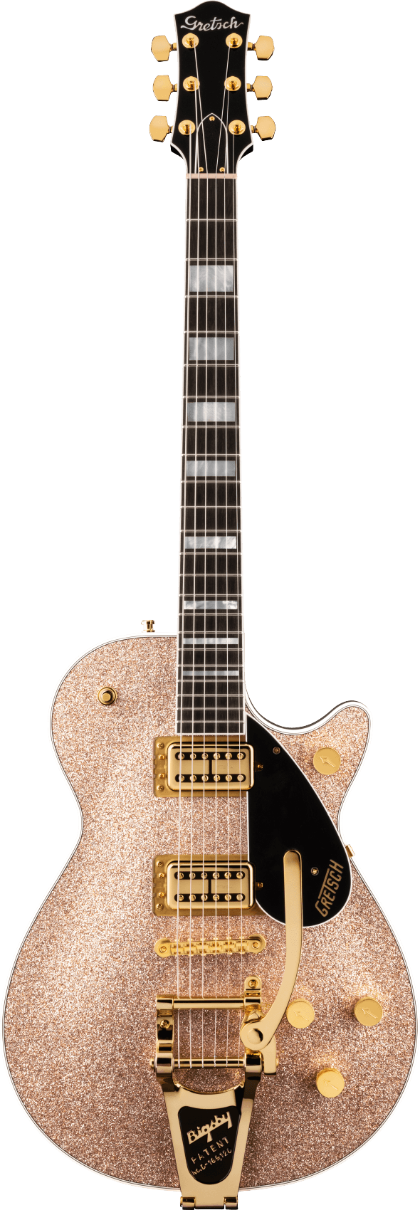 G6229TG Limited Edition Players Edition Sparkle Jet BT with Bigsby and Gold Hardware Ebony Fingerboard Champagne Sparkle