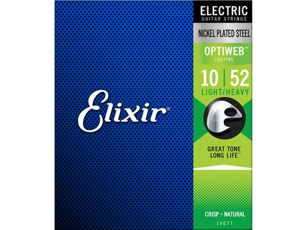 Elixir 19077: Electric Optiweb Lite Heavy 10-52