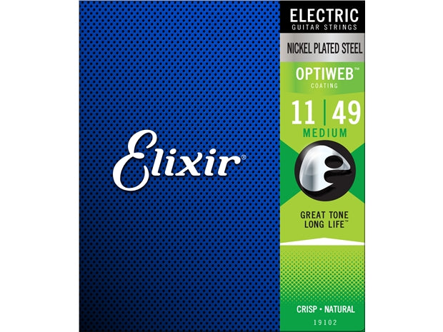 Elixir 19102: Electric Optiweb Medium 11-49