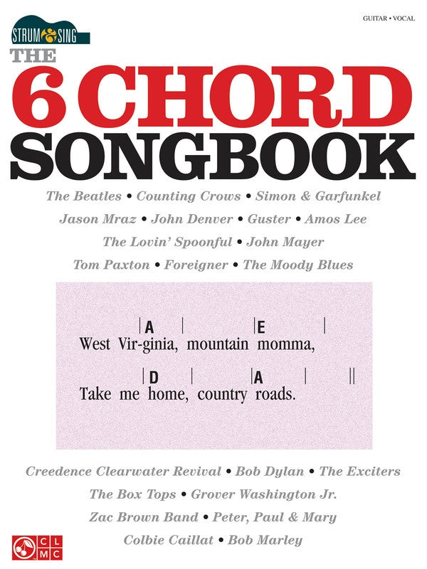 6 CHORD SONGBOOK STRUM & SING CHORDS & LYRICS