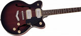 Gretsch G2655-P90 Streamliner Center Block Jr. Double-Cut P90 with V-Stoptail Laurel Fingerboard Claret Burst