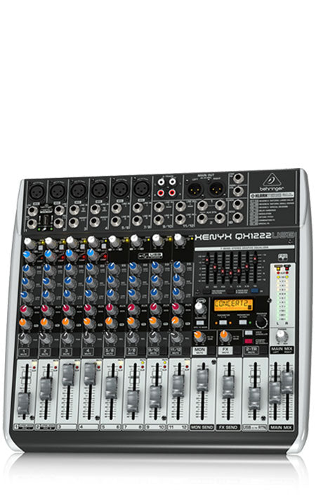 BEHRINGER XENYX QX1222USB MIXER