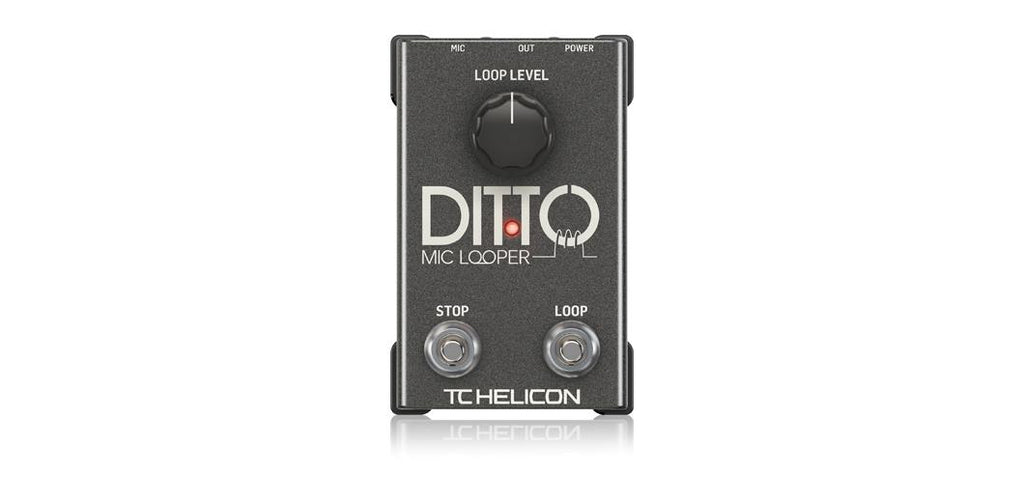 TC HELICON DITTO MIC LOOPER – Music Workshop Retail