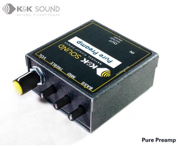 K&K PURE PREAMP W/BELT CLIP