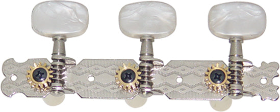 CLASSICAL MACHINE HEADS 3-A-SIDE 35MM NICKEL