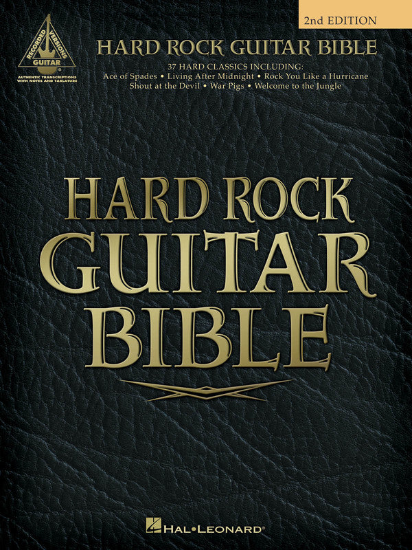 HARD ROCK GUITAR BIBLE TAB RV 2ND EDITION