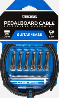 BOSS PEDALBOARD CABLE KIT - 6 CONNECTORS 6FT