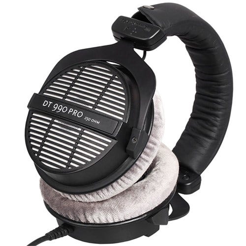 BEYERDYNAMIC DT 990 PRO BLACK 80 OHM OPEN DYNAMIC HEADPHONE