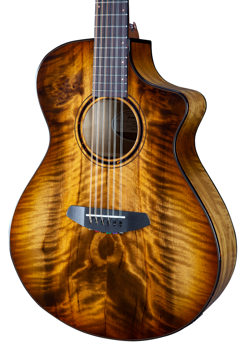 Pursuit Exotic Series Concert Tigers Eye CE Myrtlewood-Myrtlewood