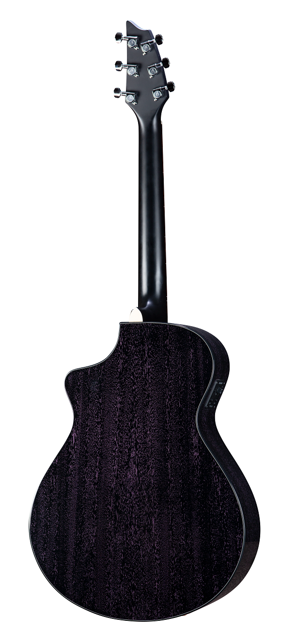 Rainforest Series Concert Orchid CE African Mahogany-African Mahogany
