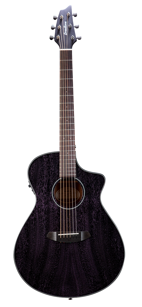 Rainforest Series Concert Orchid CE African Mahogany-African Mahogany