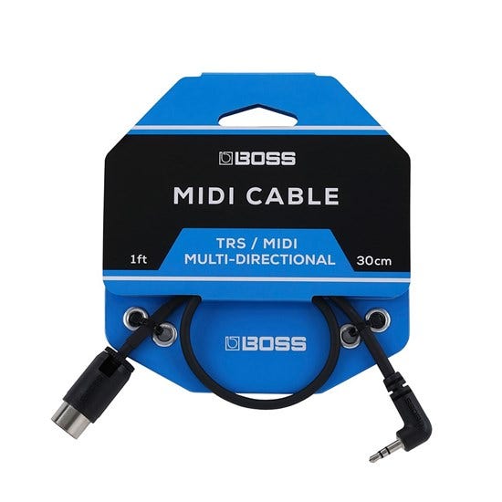 Boss BMIDI135 MIDI to Mini TRS Cable (1ft)