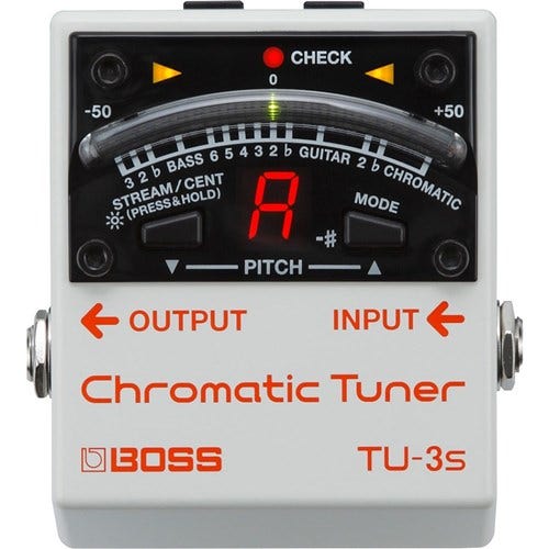 BOSS TU3S CHROMATIC TUNER