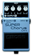 BOSS CH-1 SUPER CHORUS EFFECT PEDAL CH1