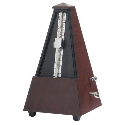 TRADITIONAL STYLE METRONOME - TEAK FINISH