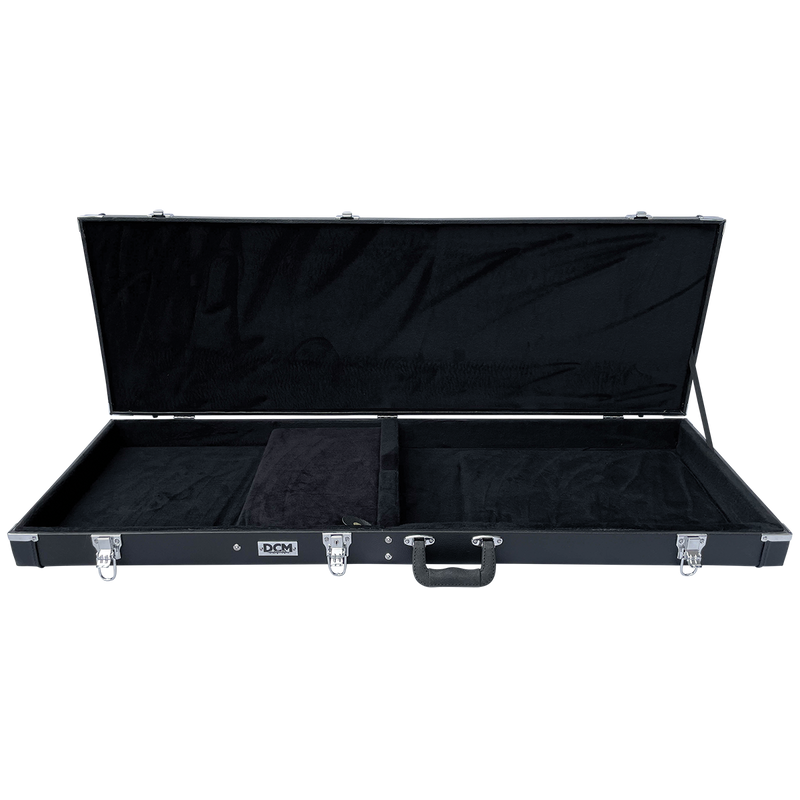 DCM BASS GTR CASE RECTANGLE WOOD