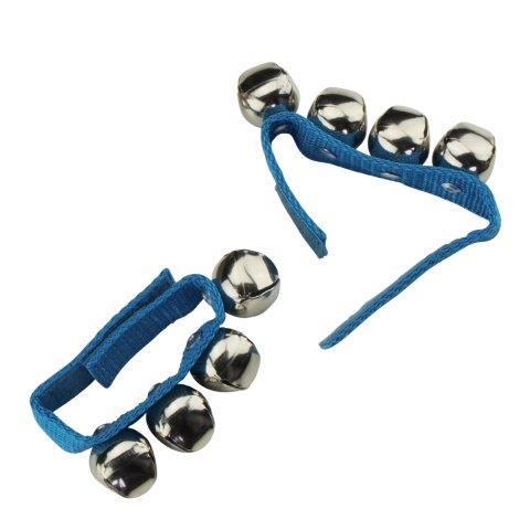 WRIST BELLS WITH VECRO STRAP - BLUE