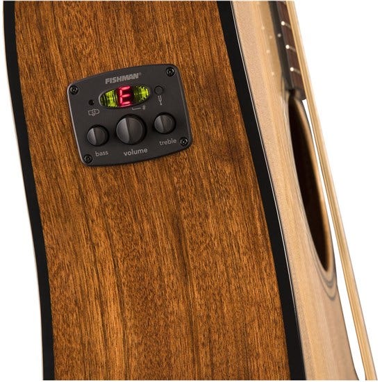Fender CD-140SCE Dreadnought Walnut Fingerboard Natural w/case