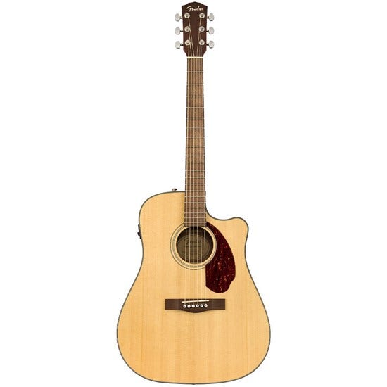 Fender CD-140SCE Dreadnought Walnut Fingerboard Natural w/case