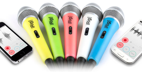 IRIG VOICE BLUE VERSION HANDHELD ANALOGUE MIC